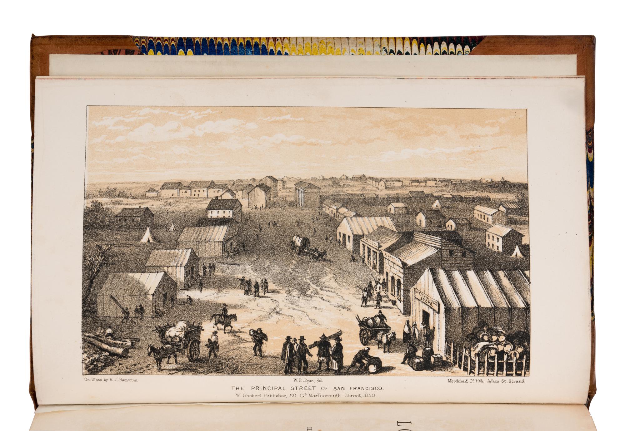 RYAN, William Redmond (1823-1855). Personal Adventures in Upper and Lower California in 1848-9. London: William Shoberl, 1850.