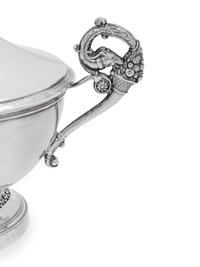 A French Silver Covered Bowl