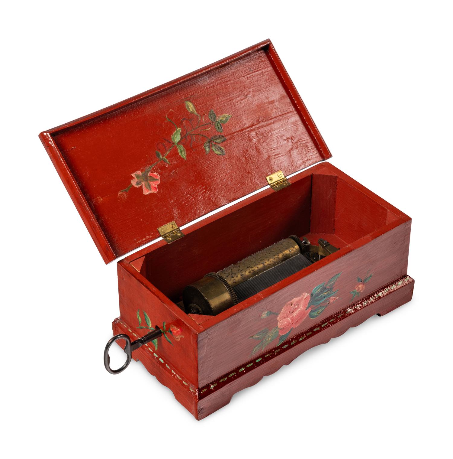 A Four-Air Music Box by F. Rzebitschek