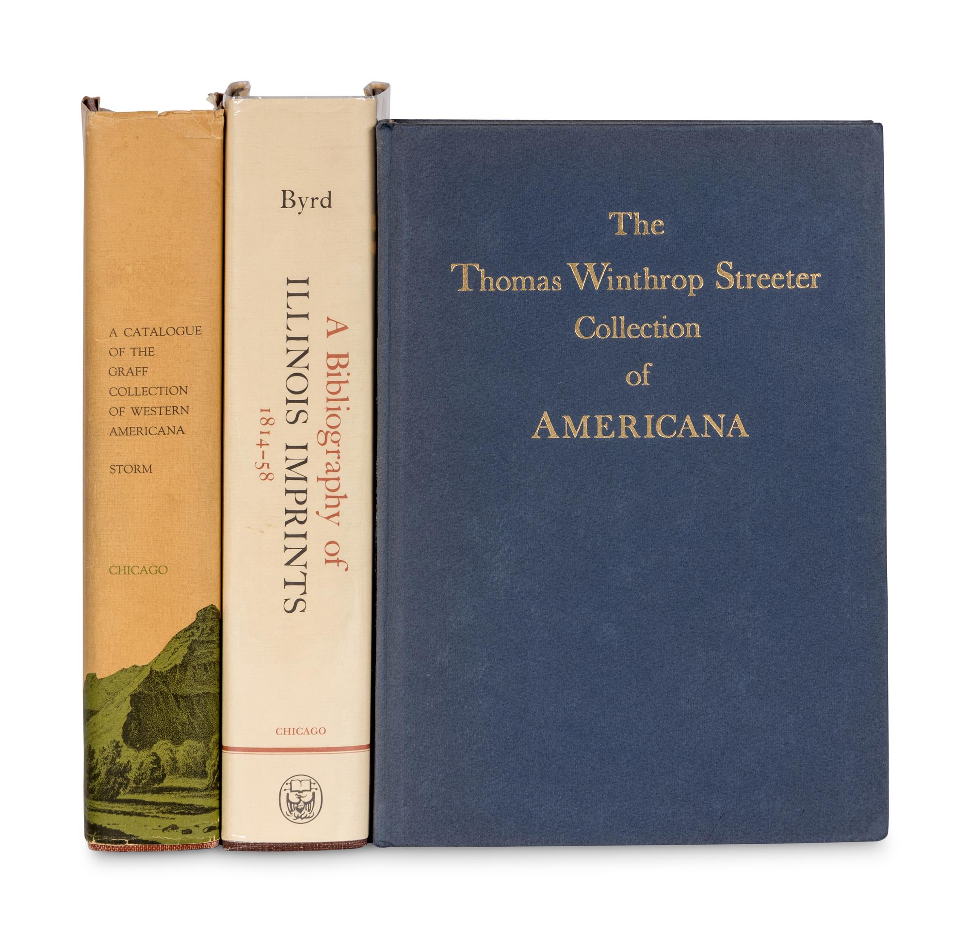 [MISSISSIPPI RIVER BIBLIOGRAPHY]. A group of 18 works, including: