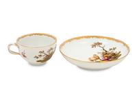 A Meissen Porcelain Cup and Saucer