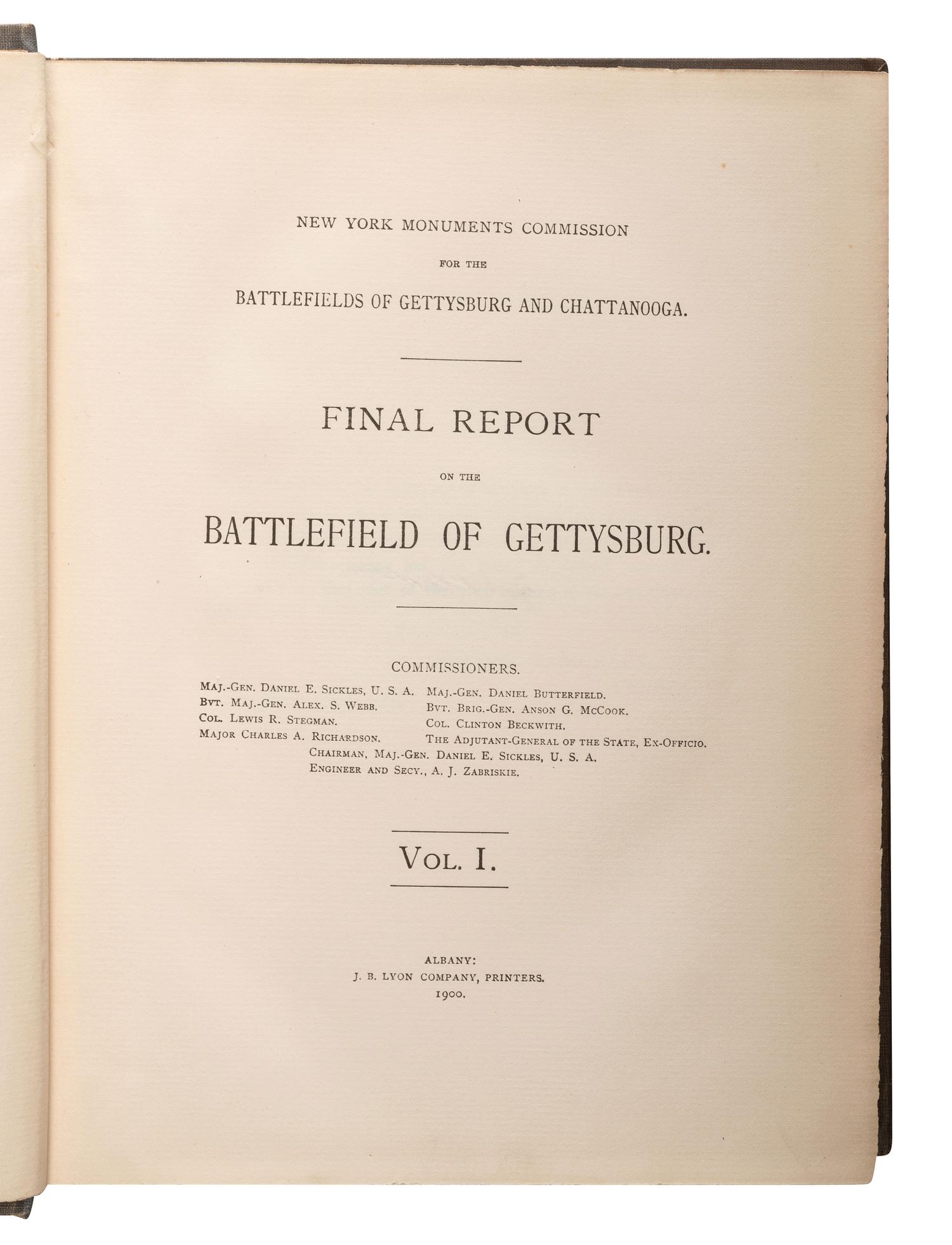 [CIVIL WAR - NEW YORK]. A group of books related to veteran activities of New York regiments.