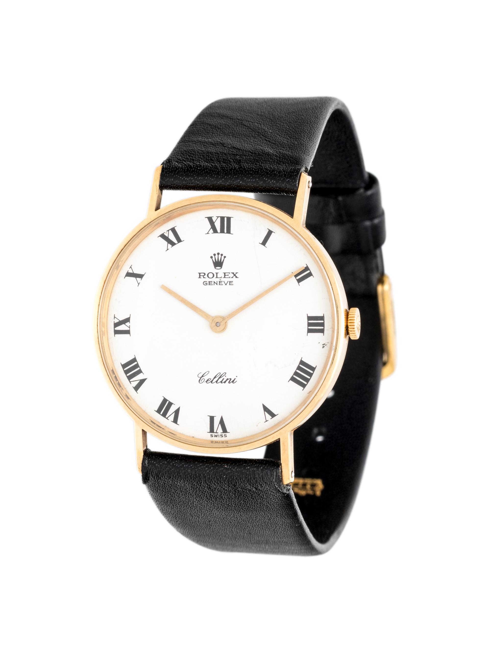 ROLEX, 14K YELLOW GOLD REF. 3833 'CELLINI' WRISTWATCH