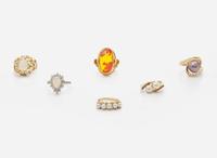 An Assorted Collection of Gold and Gemstone Jewelry