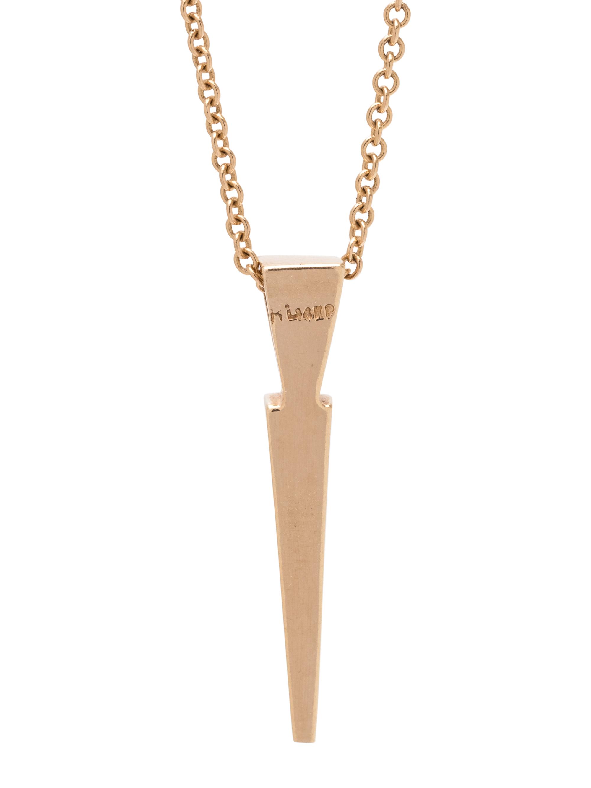 YELLOW GOLD AND DIAMOND PENDANT/NECKLACE