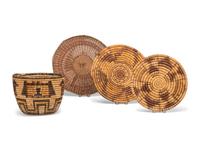 Hopi Second and Third Mesa Baskets