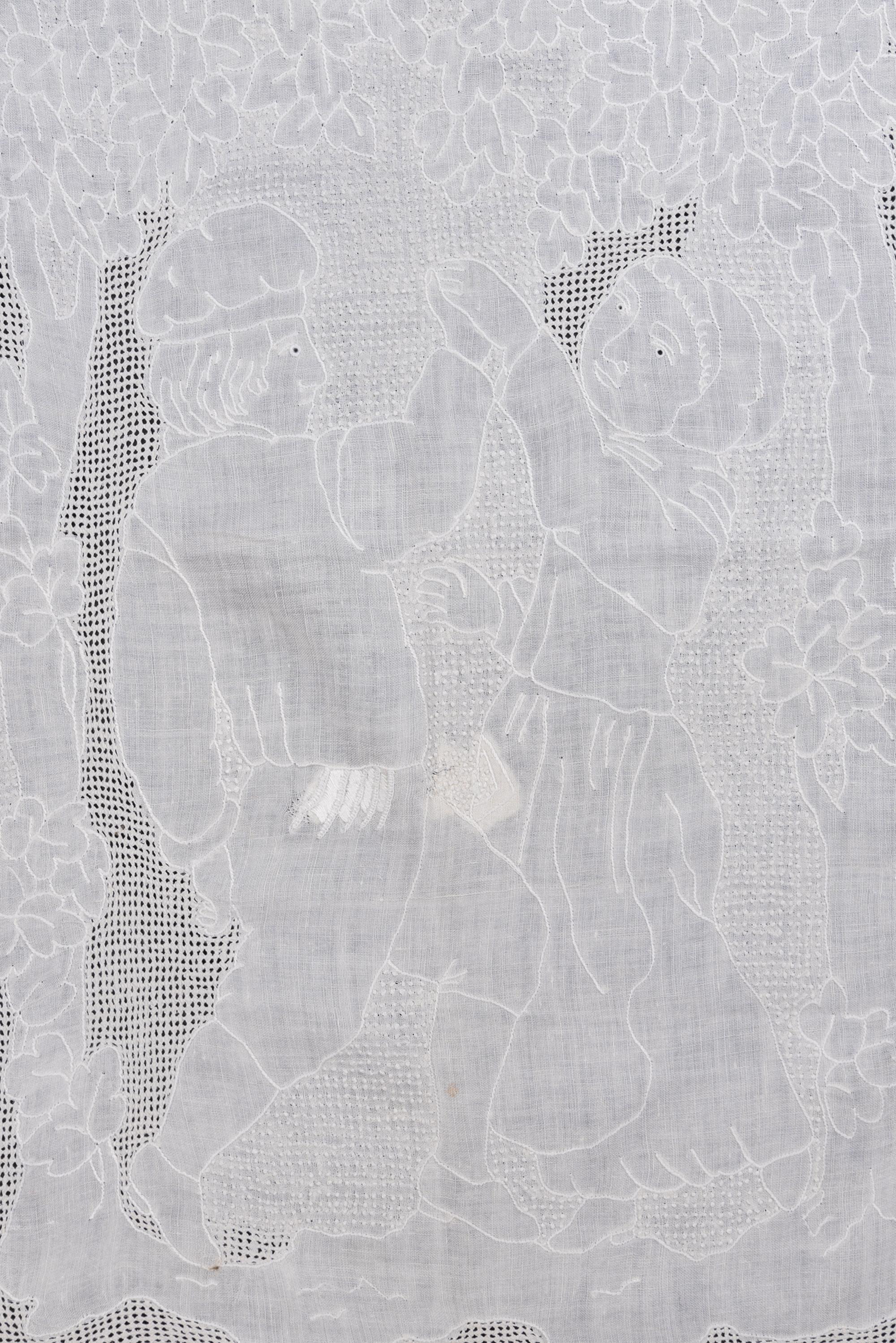Collection of Six Cotton and Linen Lace Items