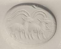 A Sasanian Agate Stamp Seal