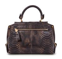 Salvatore Ferragamo Brown Python Bag, 2000s