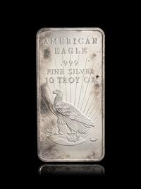[PRIVATE ISSUE] A 10-Troy Oz. Silver Bar