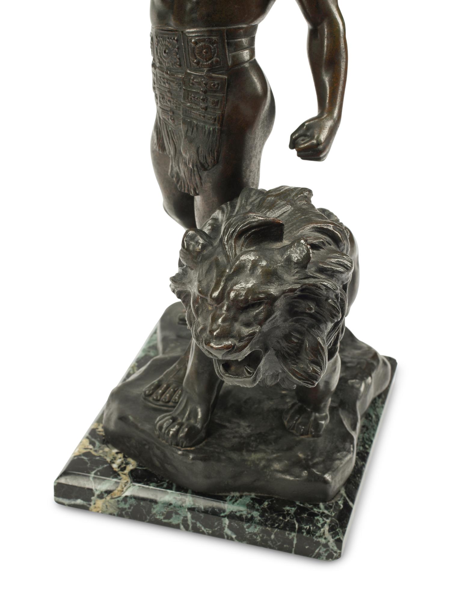 Lion et son dompteur