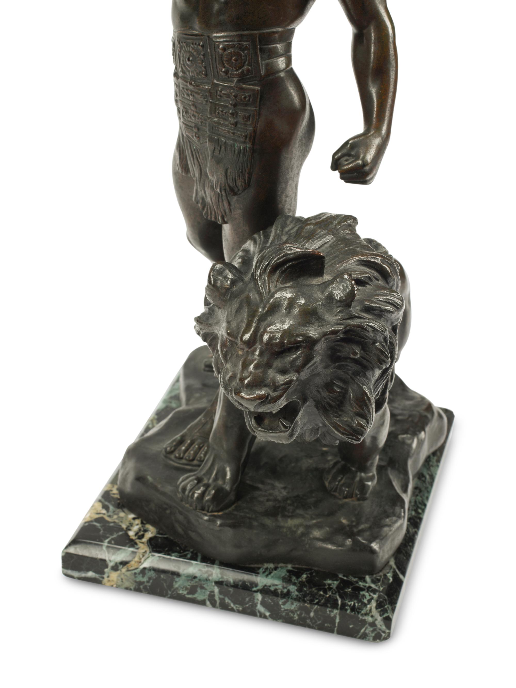 Lion et son dompteur