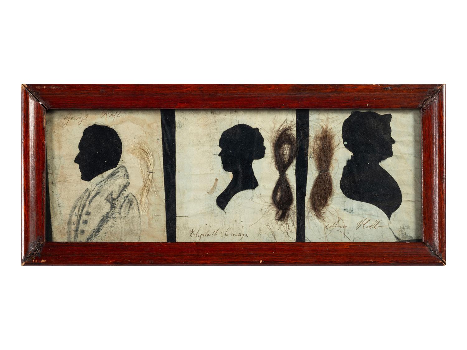 Four Silhouette Portraits