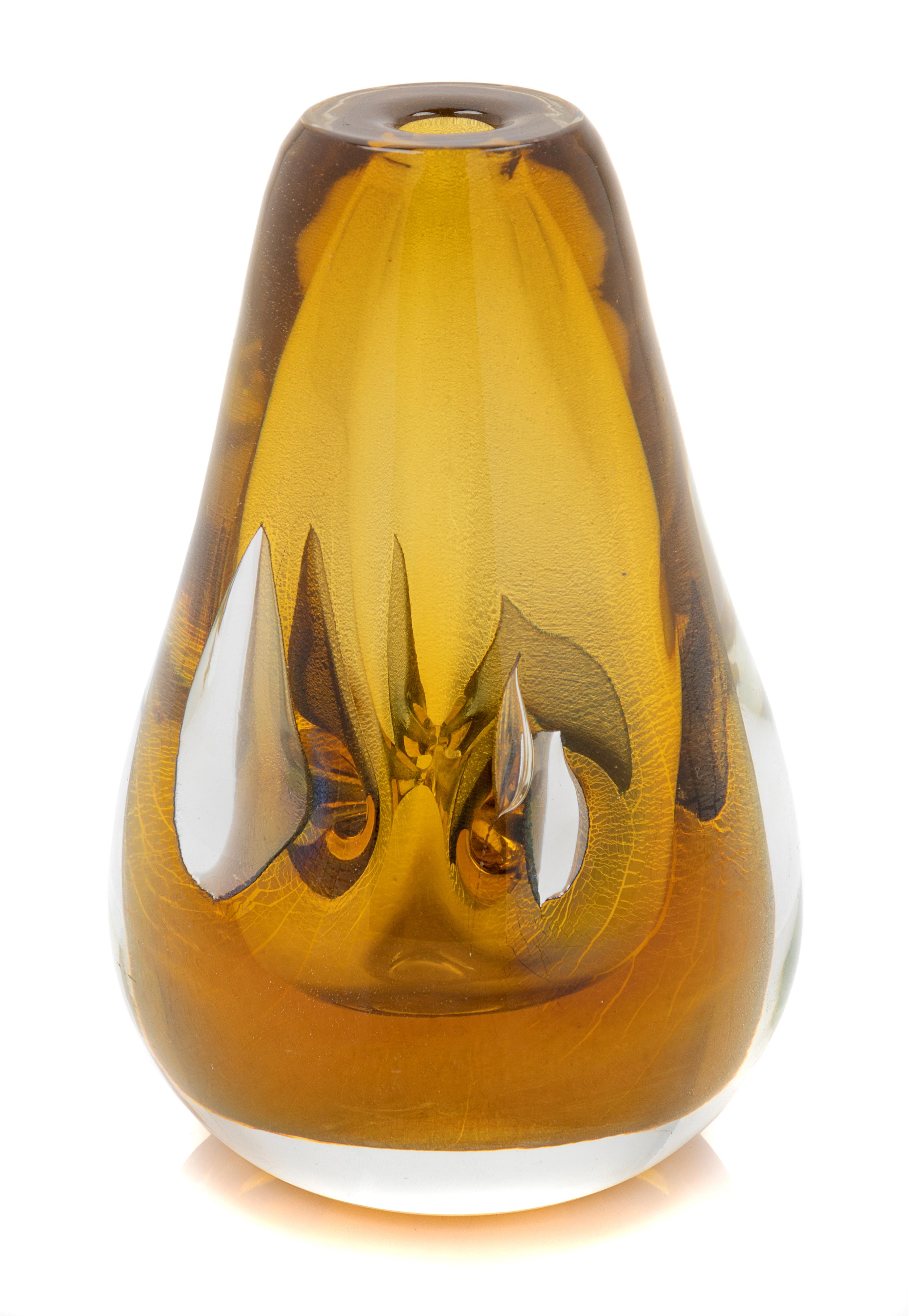 Dominick Labino, (American, 1910-1987), Vase