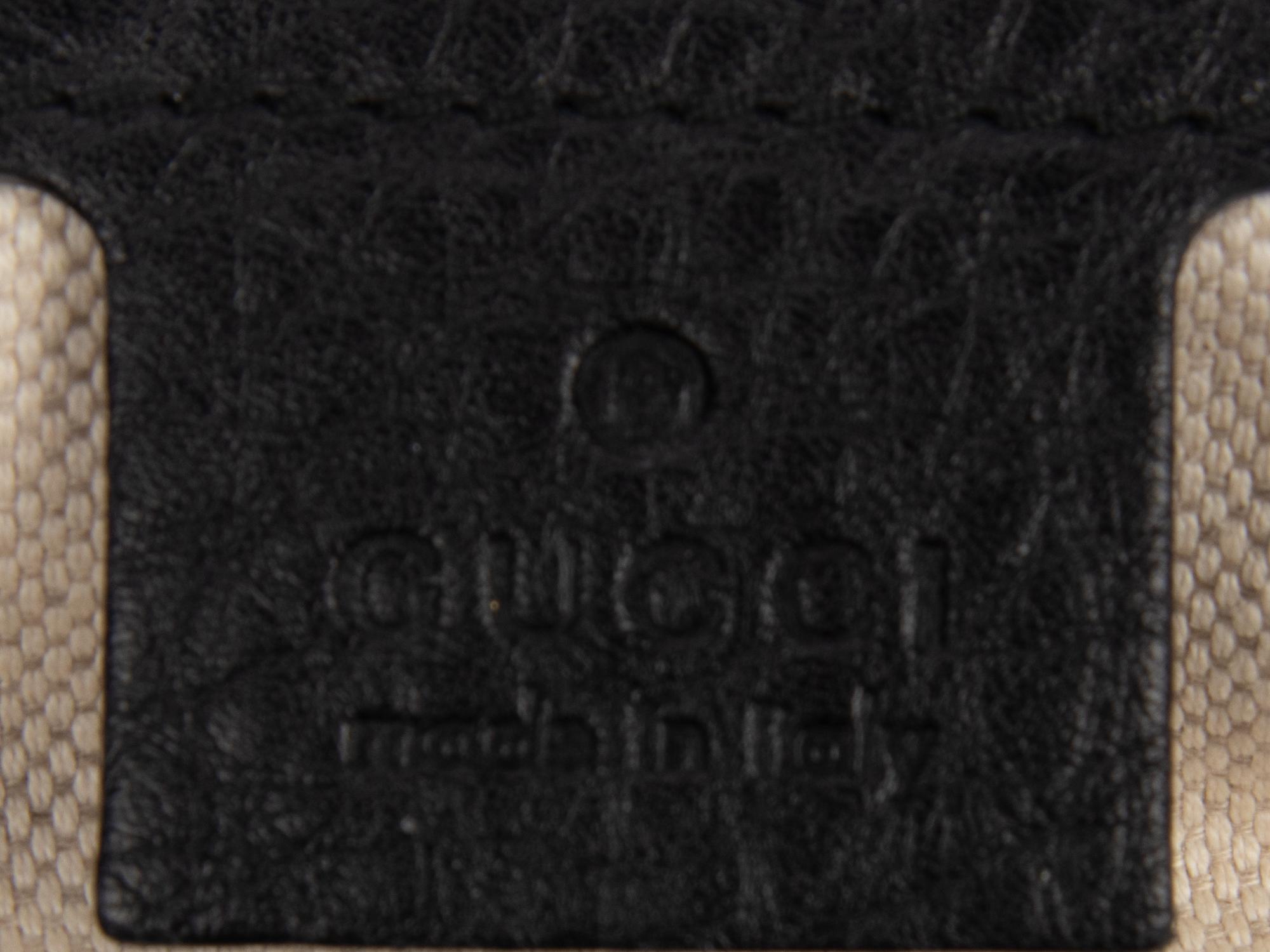 Gucci Black Tote with Bamboo Handle