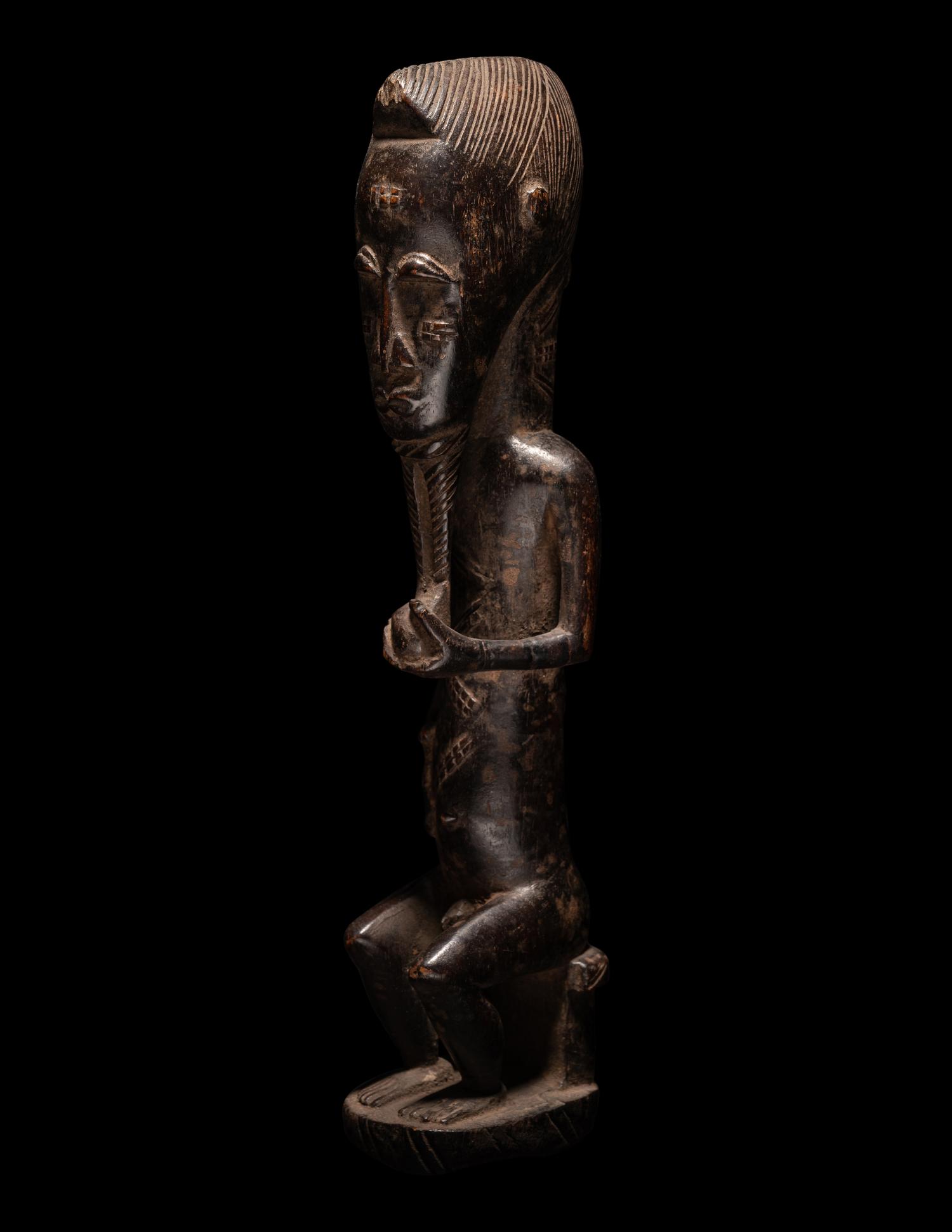 Four African Wood Figures