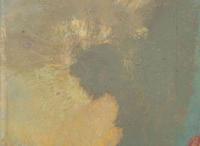 Odilon Redon (French, 1840-1916) - Œdipe au Jardin des Illusions