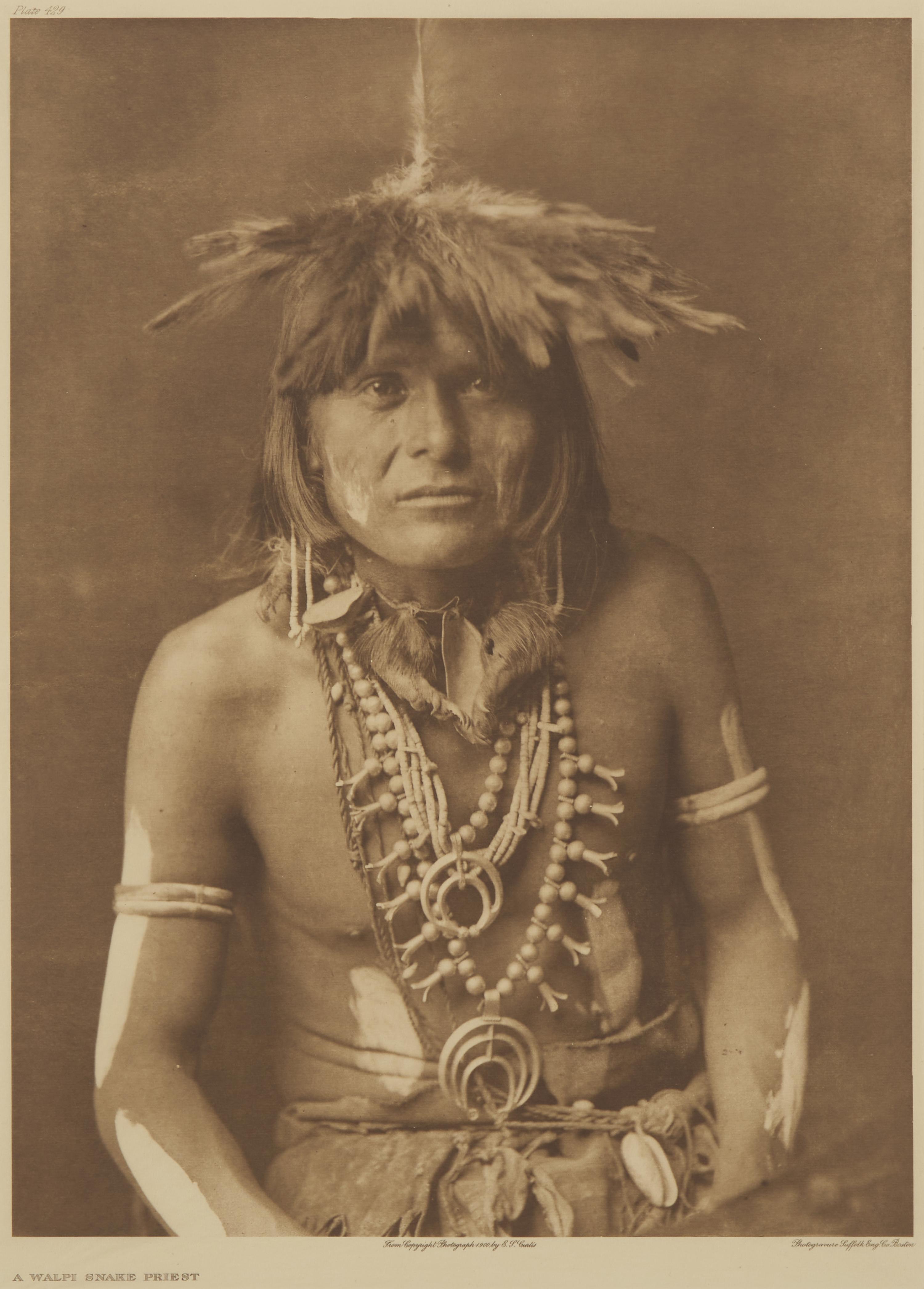 [Native-Americana] Curtis, Edward S. A Walpi Snake Priest
