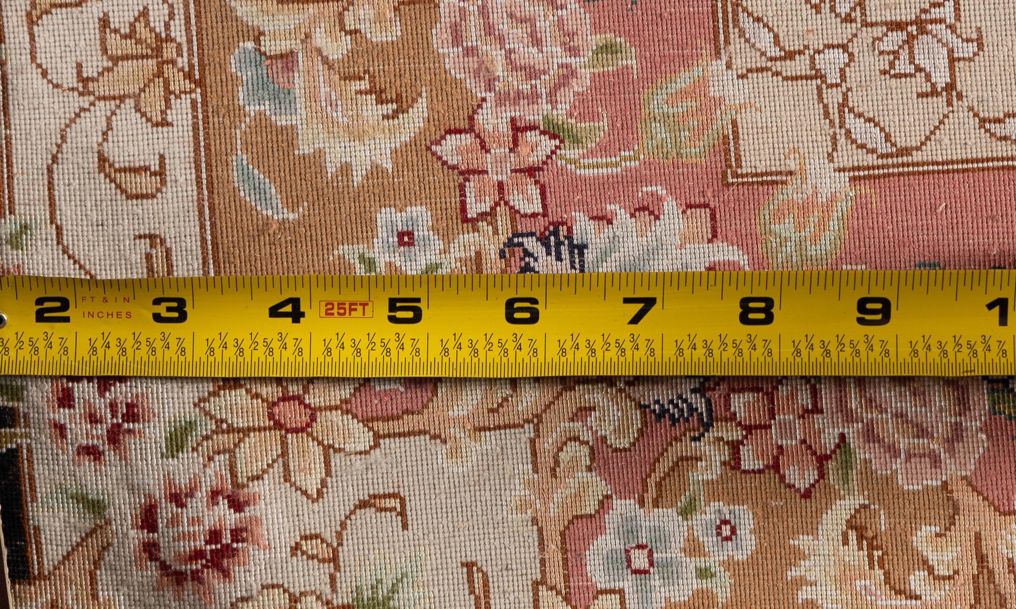 A Qom Silk Rug