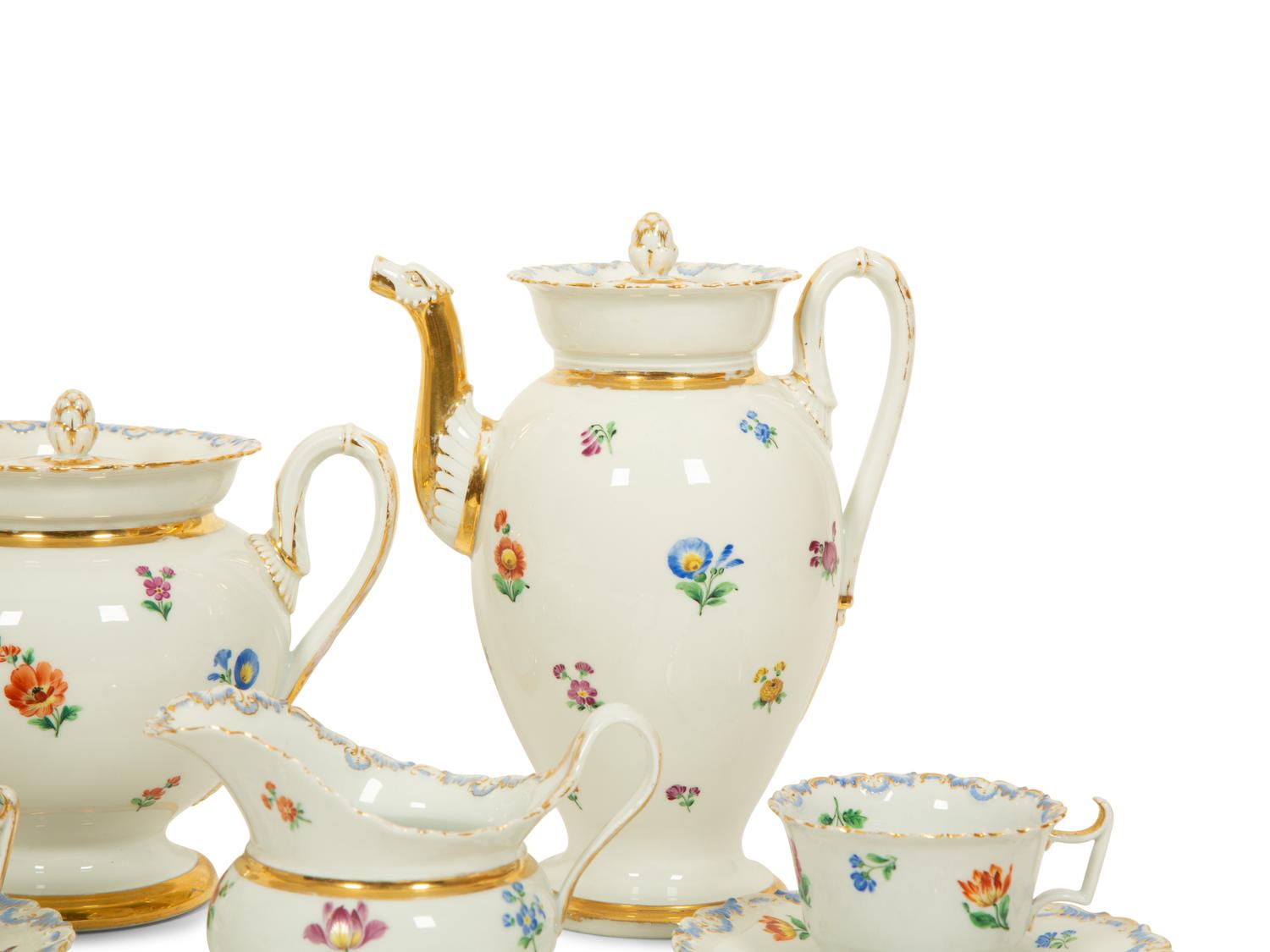 A Meissen Porcelain Dessert Service