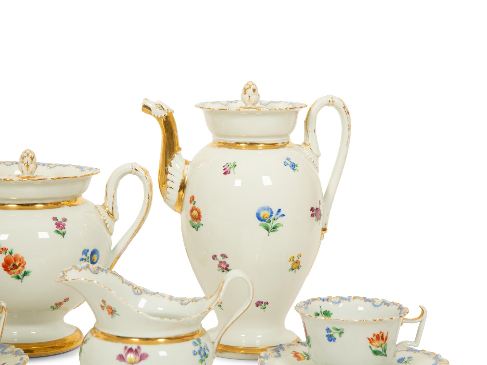 A Meissen Porcelain Dessert Service