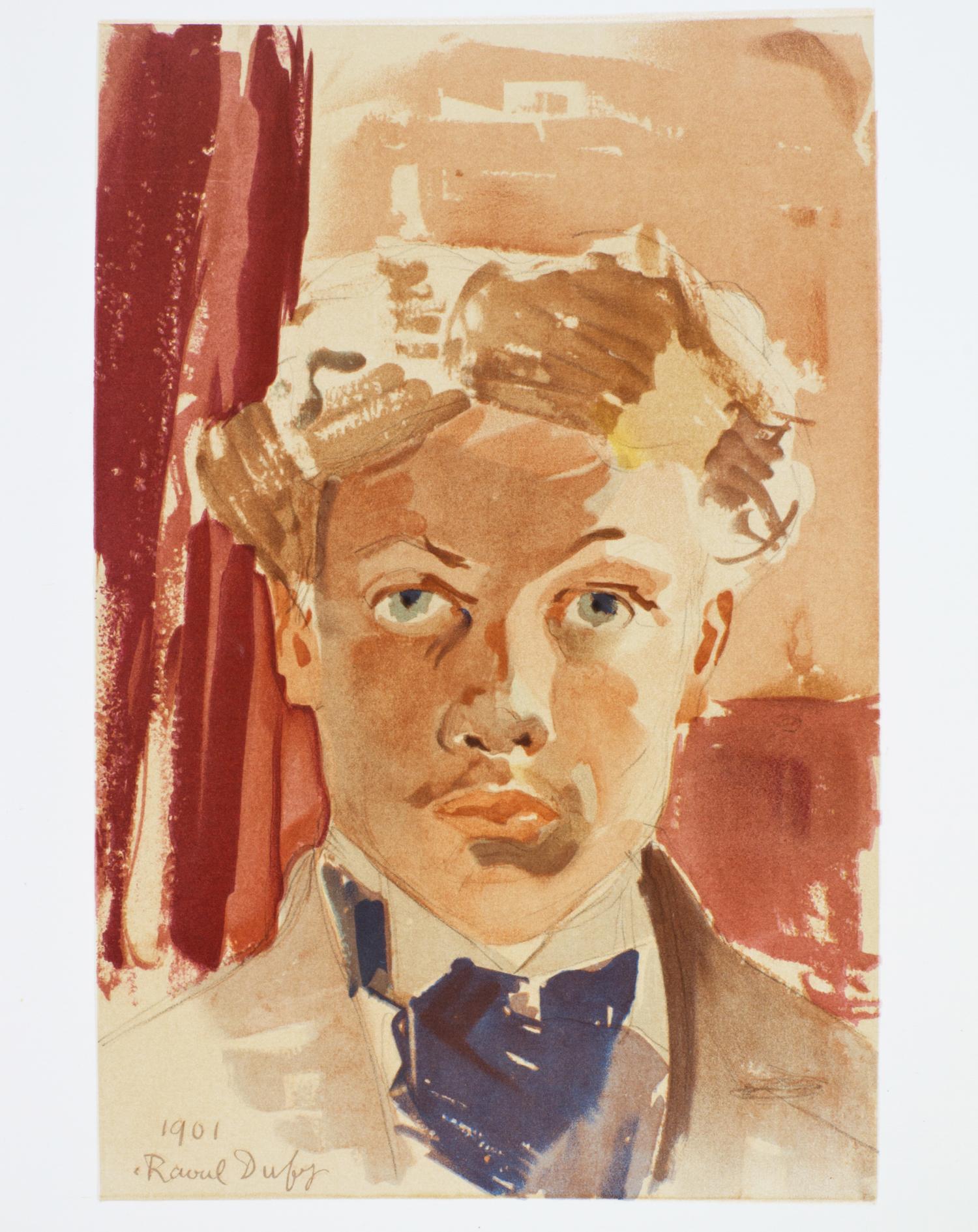(DUFY, RAOUL) OURY, MARCELLE. Lettre a mon peintre Raoul Dufy. Paris, 1965. Limited ed. With 27 lithos. by Dufy and others.