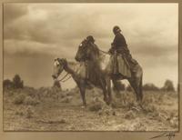 Curtis, Edward S. (1868-1952). Women of the Desert, Navajo . 1906.