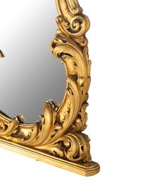 A Rococo Style Giltwood Onyx-Top Pier Table and Mirror