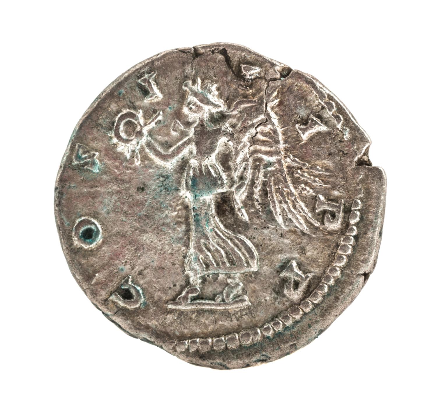 Roman Empire (circa 200 CE), Silver Denarius — Silver Denarius