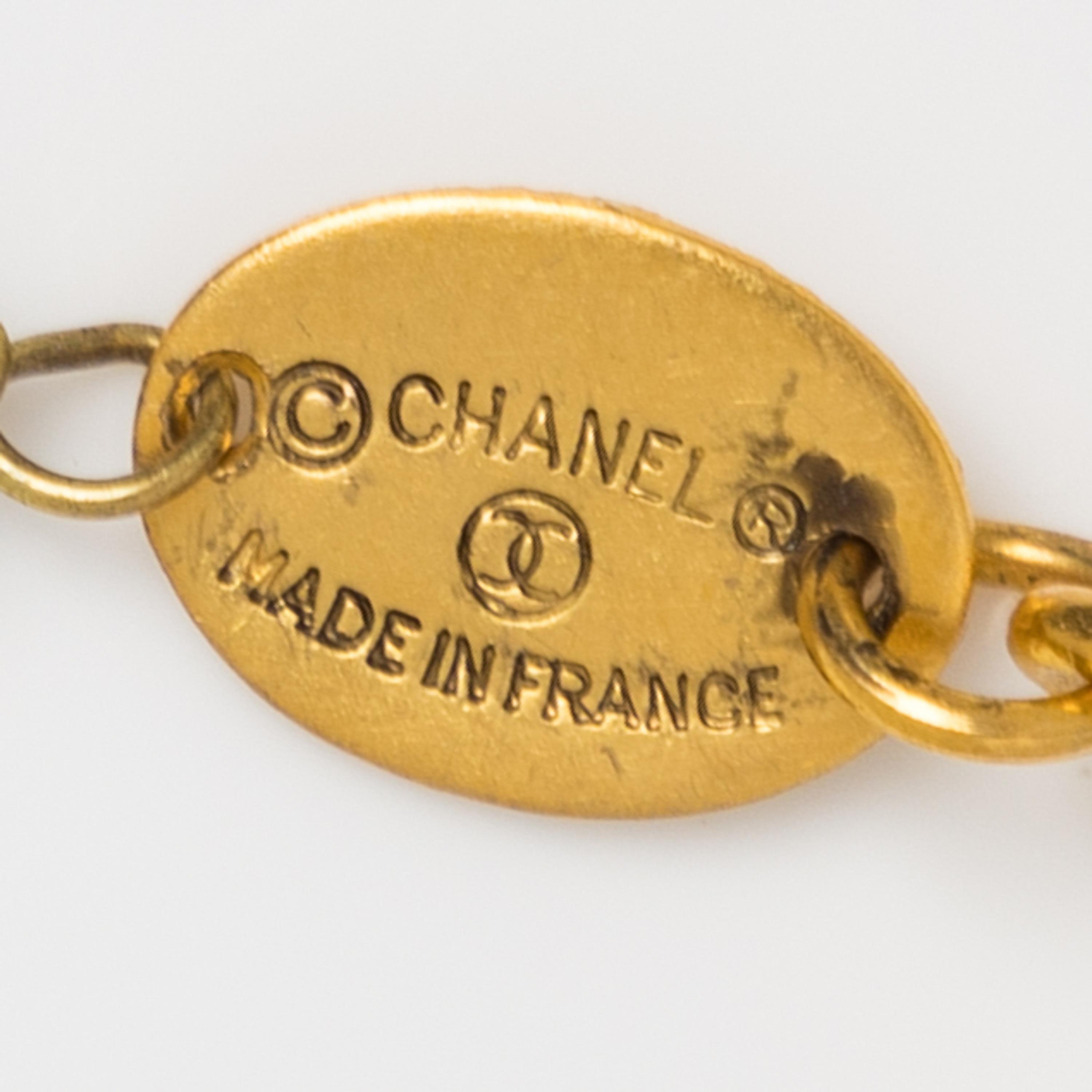 Chanel, Important Gripoix Pâte de Verre Bib Necklace, 1980s