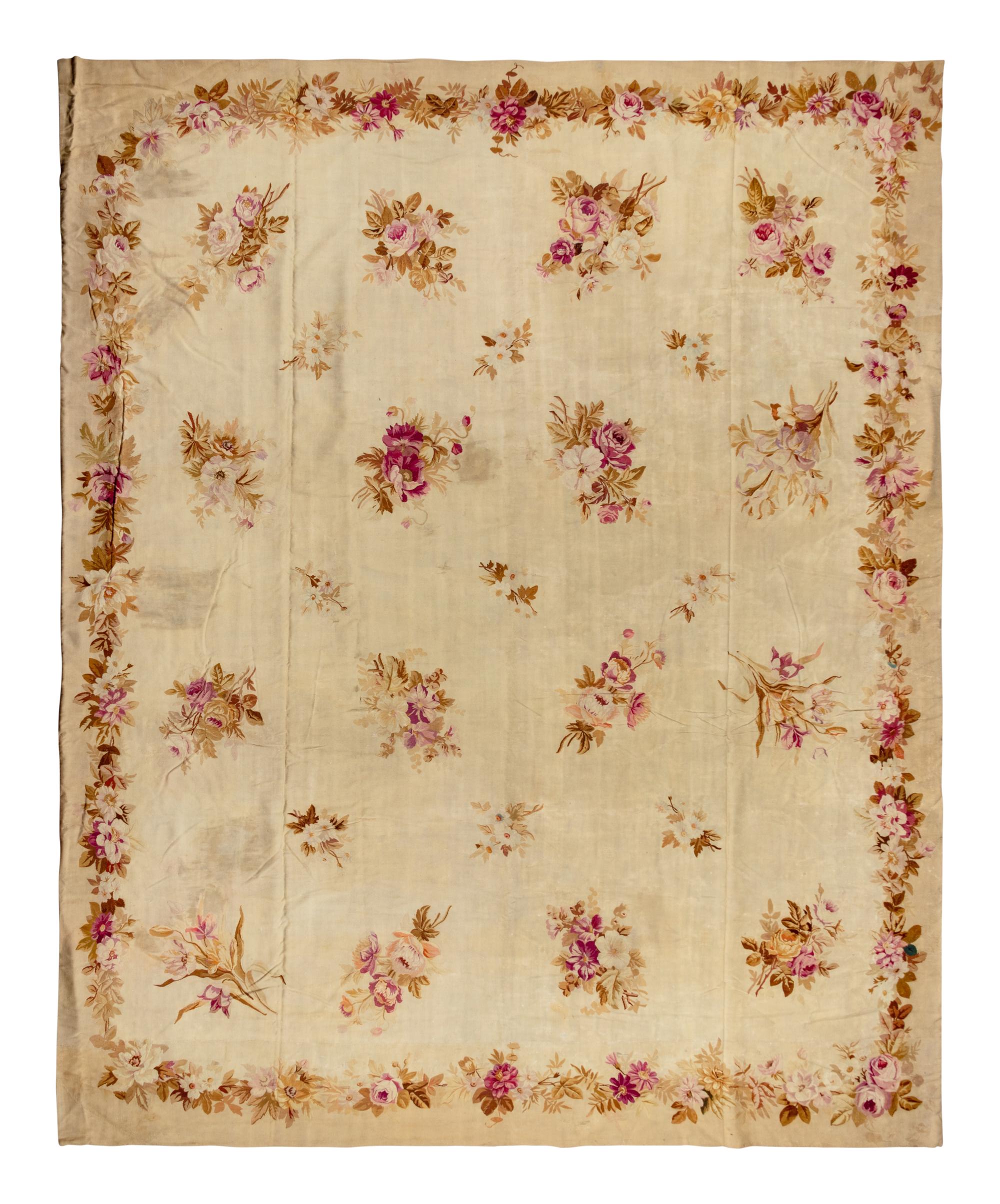 An Aubusson Wool Rug