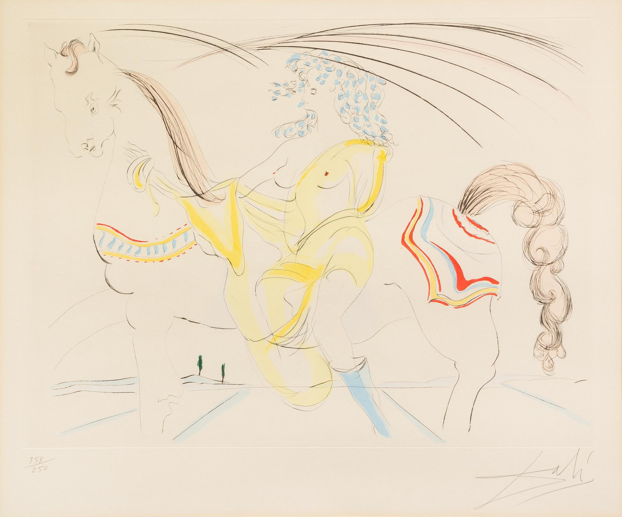 Salvador Dalí, (Spanish, 1904–1989), Venus au Cheval