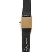 Cartier, 18K Yellow Gold 'Tank' Watch, with Box & Booklets