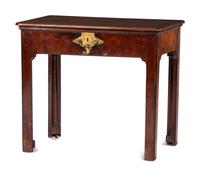 A Late George III Mahogany Architect's Desk