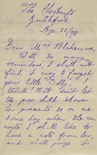 [Literature] Carroll, Lewis (Charles Lutwidge Dodgson). Group of 2 Autograph Letters, signed