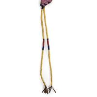 Plains Cree Double-Sided Buffalo Hide Knife Sheath