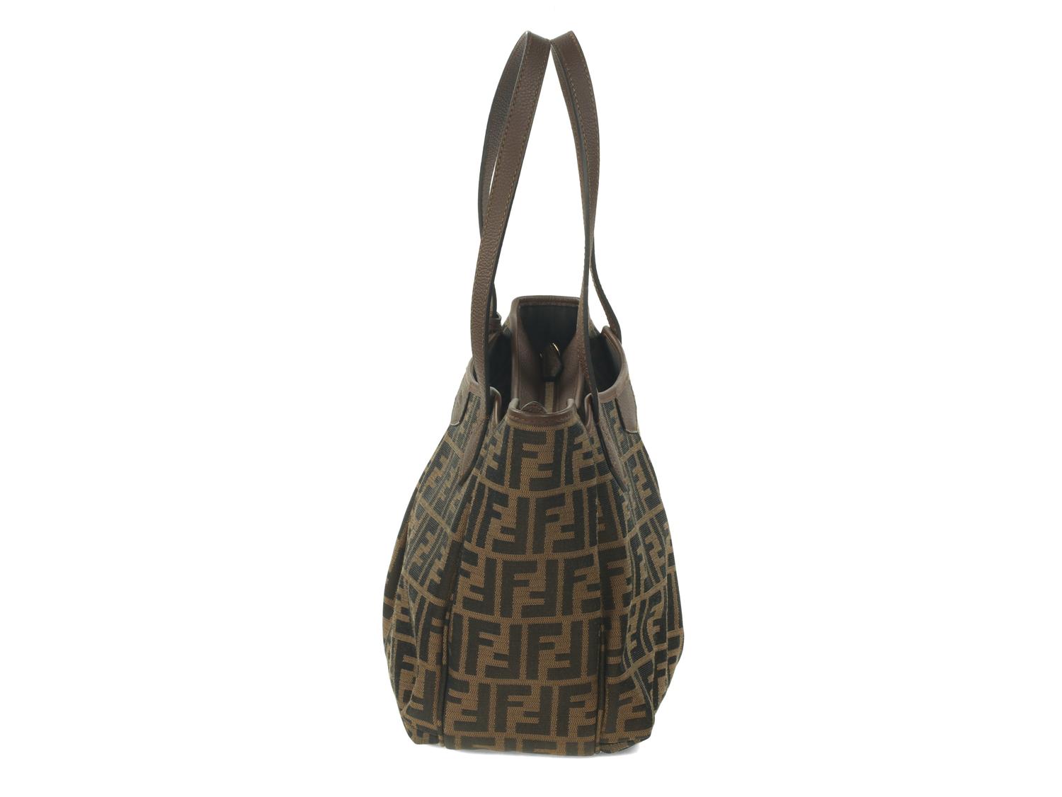 Fendi Zucca Monogrammed Tote