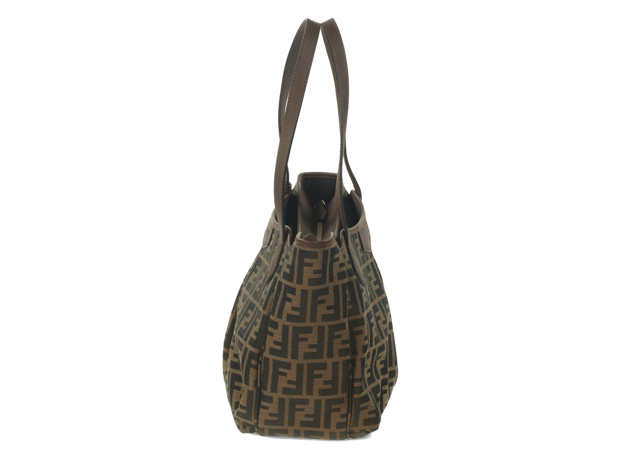 Fendi Zucca Monogrammed Tote
