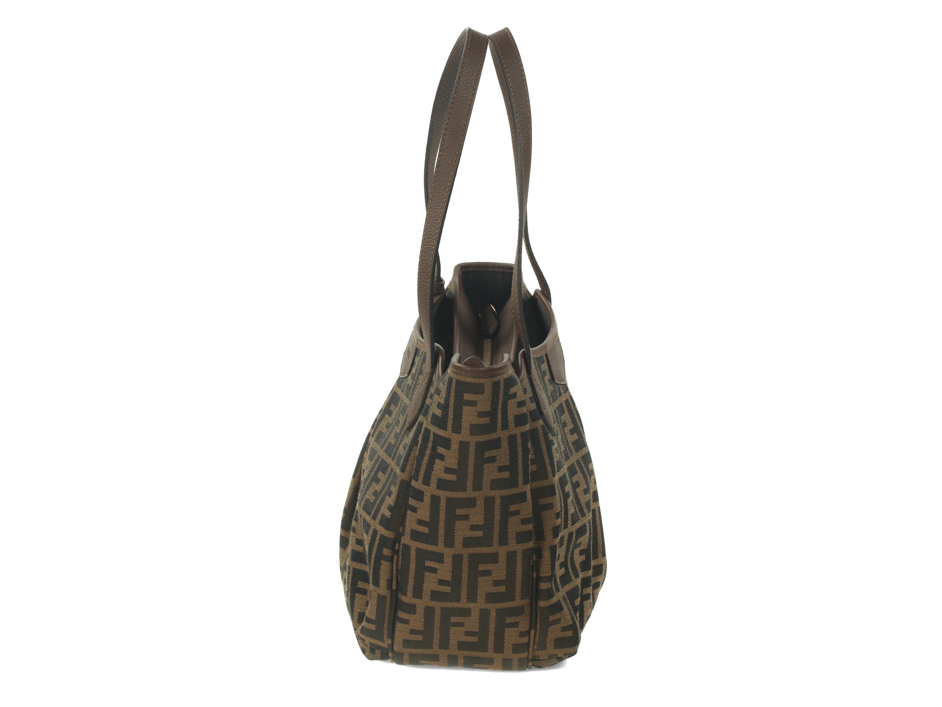 Fendi Zucca Monogrammed Tote