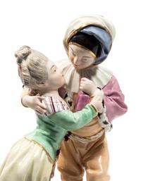 Four Höchst Porcelain Figures