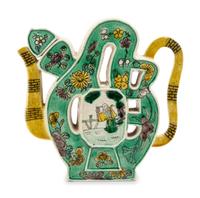Two Chinese Porcelain Teapots