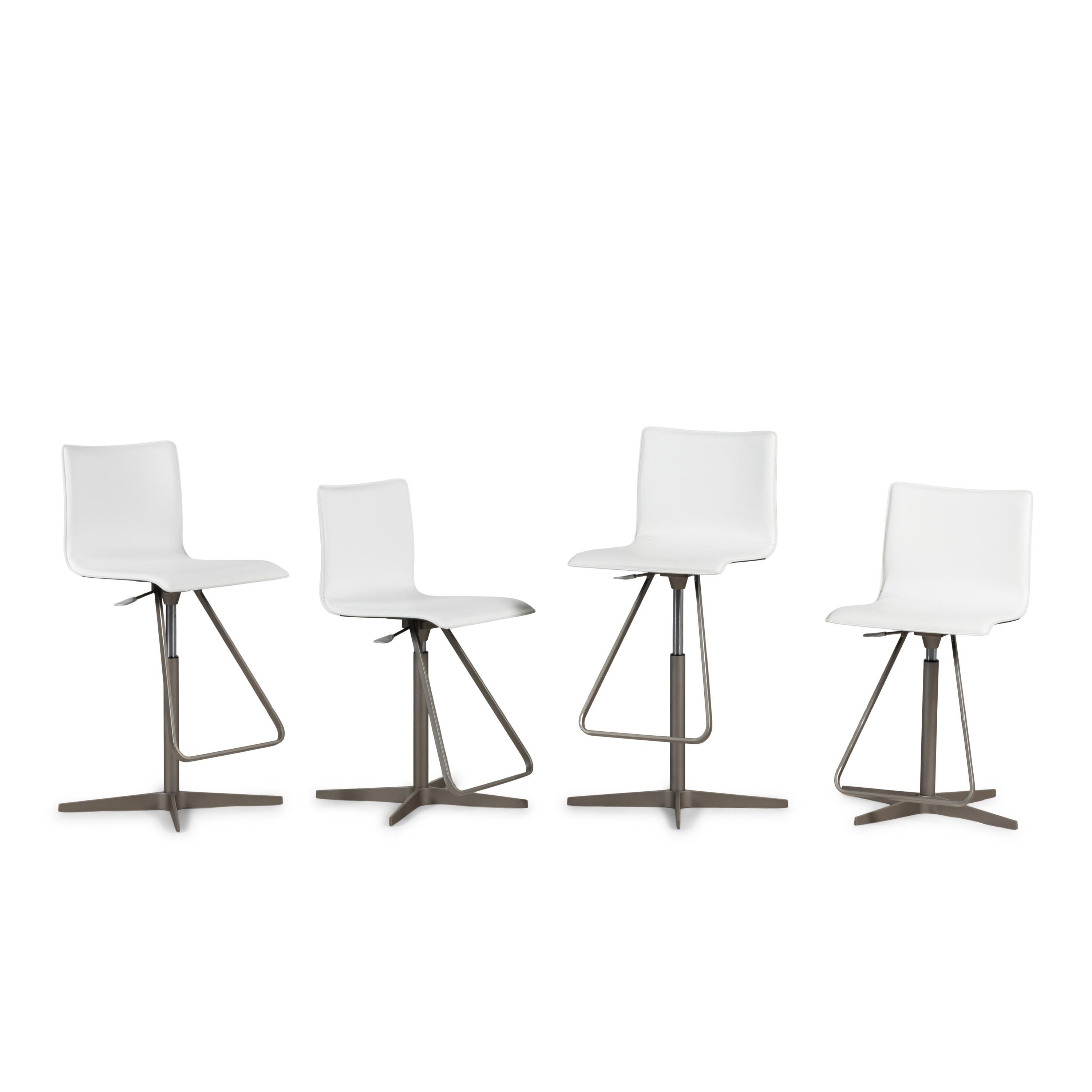A Set of Four Cattelan Italia Toto X Counter Stools