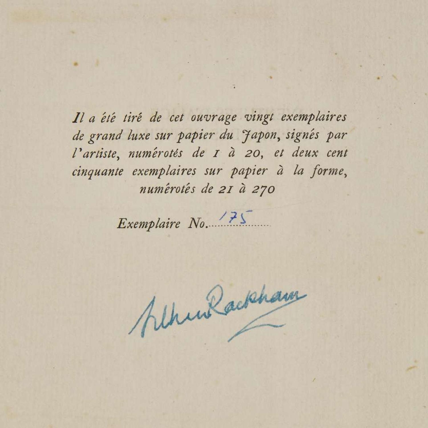 [Children's & Illustrated] [Rackham, Arthur] Carroll, Lewis Aventures d'Alice au pays des merveilles