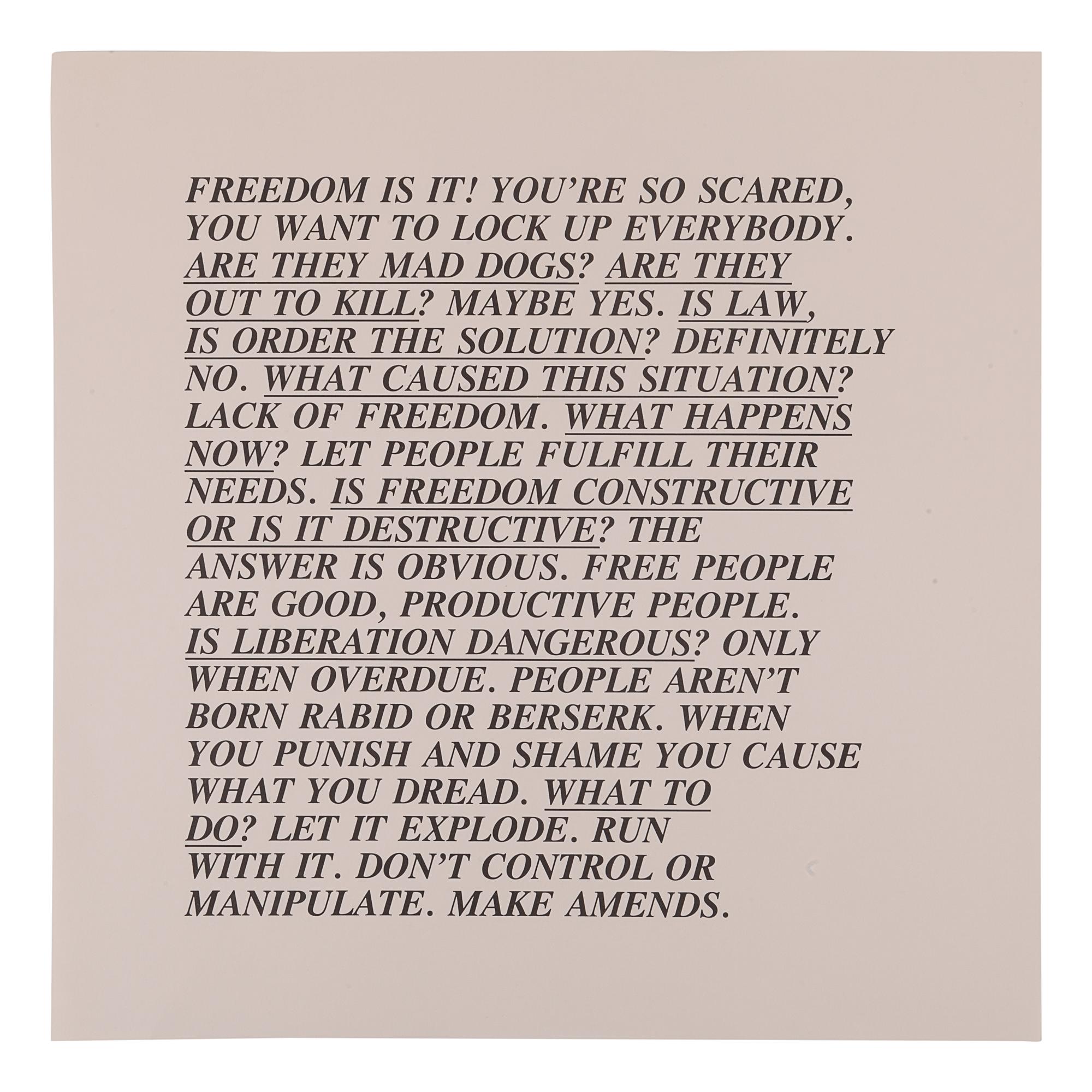 Inflammatory Essays (set of 29) , 1979-1982