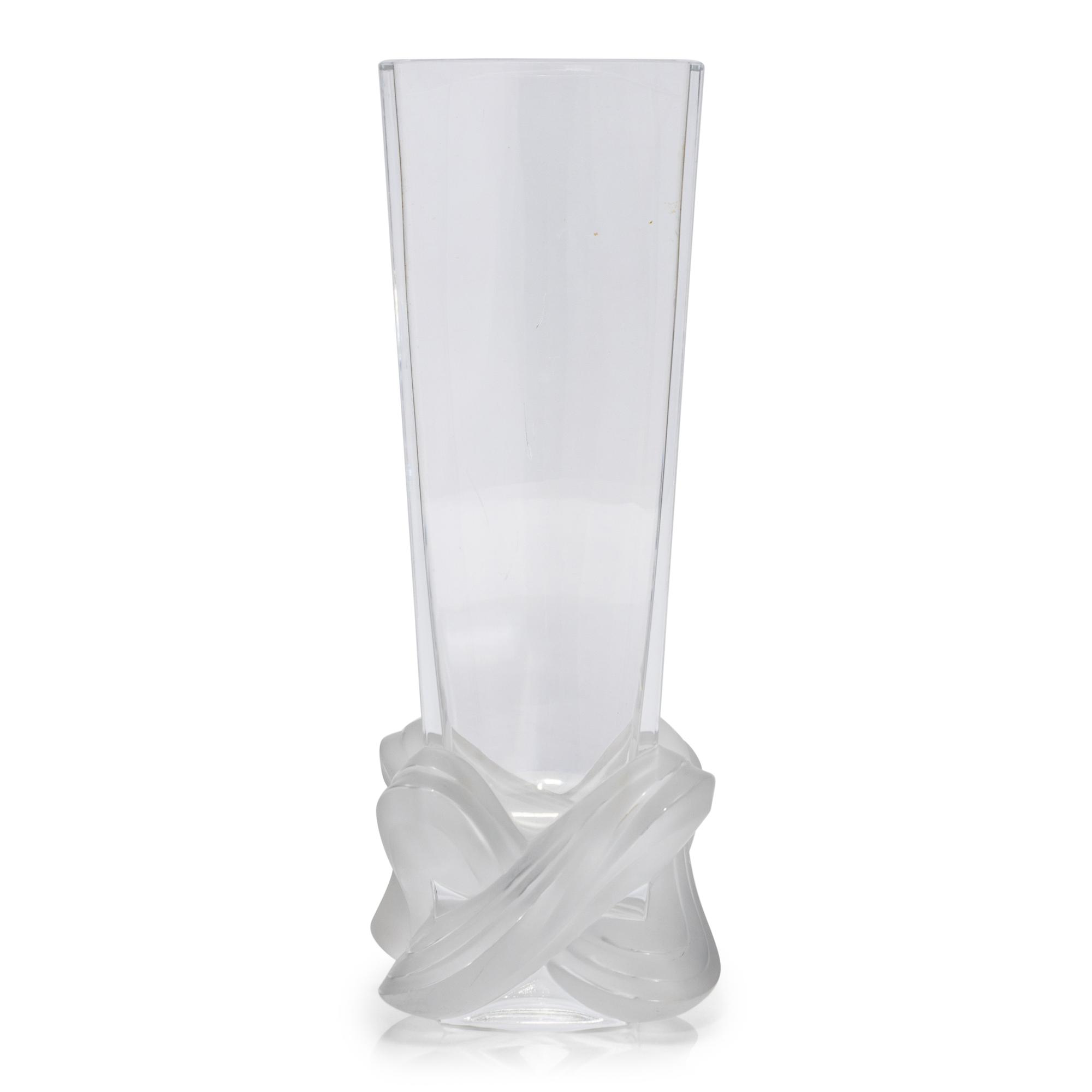 A Lalique Lucca Vase
