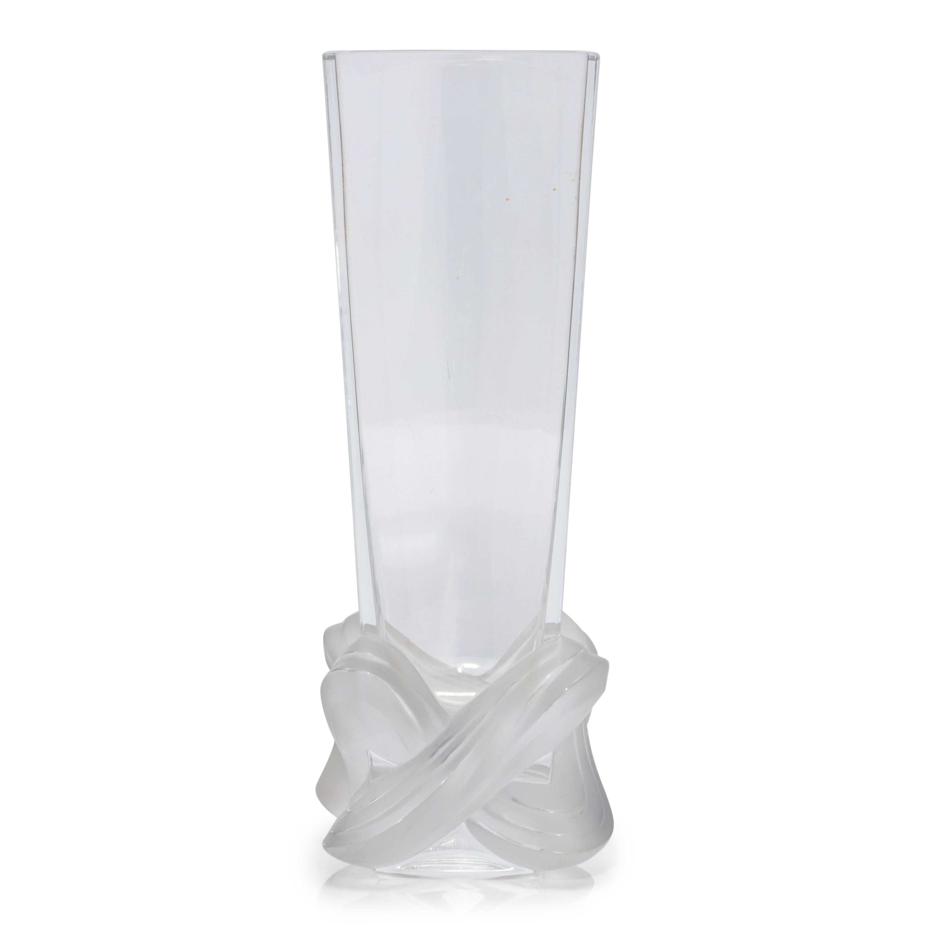 A Lalique Lucca Vase