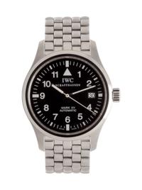 IWC, Stainless Steel 'Mark XV' Wristwatch