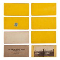 [Lincoln, Abraham] Group of Eight Stereoviews of Lincoln's Funeral in Chicago and Springfield