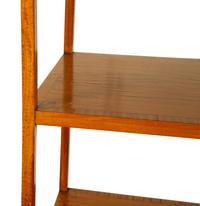 A Swedish Neoclassical Satinwood Etagere — 19TH CENTURY