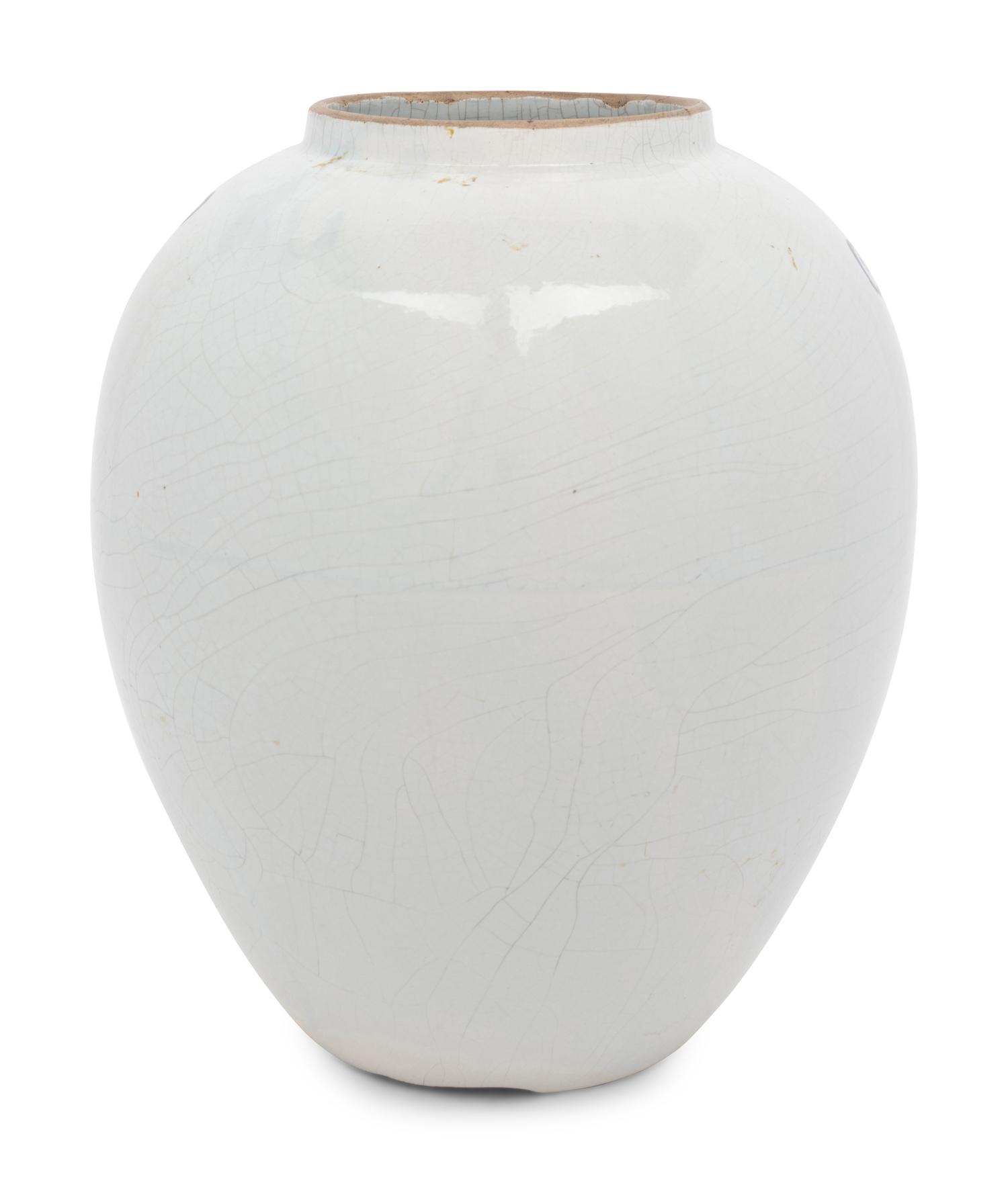 A Delftware Tobacco Jar